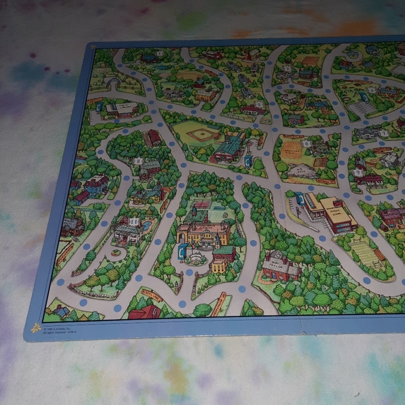 The Babysitters Club Mystery Game Replacement Piece Vintage Board - Picture 2 of 6